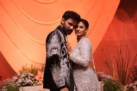 Bellamkonda Sai Sreenivas Kavya Reddy Wedding Reception Photos